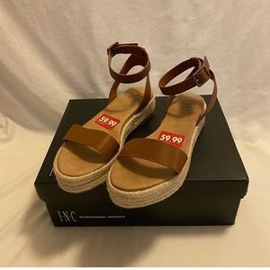 NYC platform sandals